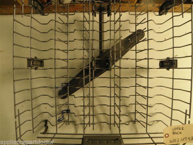 WHIRLPOOL KITCHEN AID DISHWASHER W10312792 UPPER RACK USED PART *SEE NOTE* WHIRLPOOL KITCHEN AID DISHWASHER W10312792 UPPER RACK USED PART *SEE NOTE*